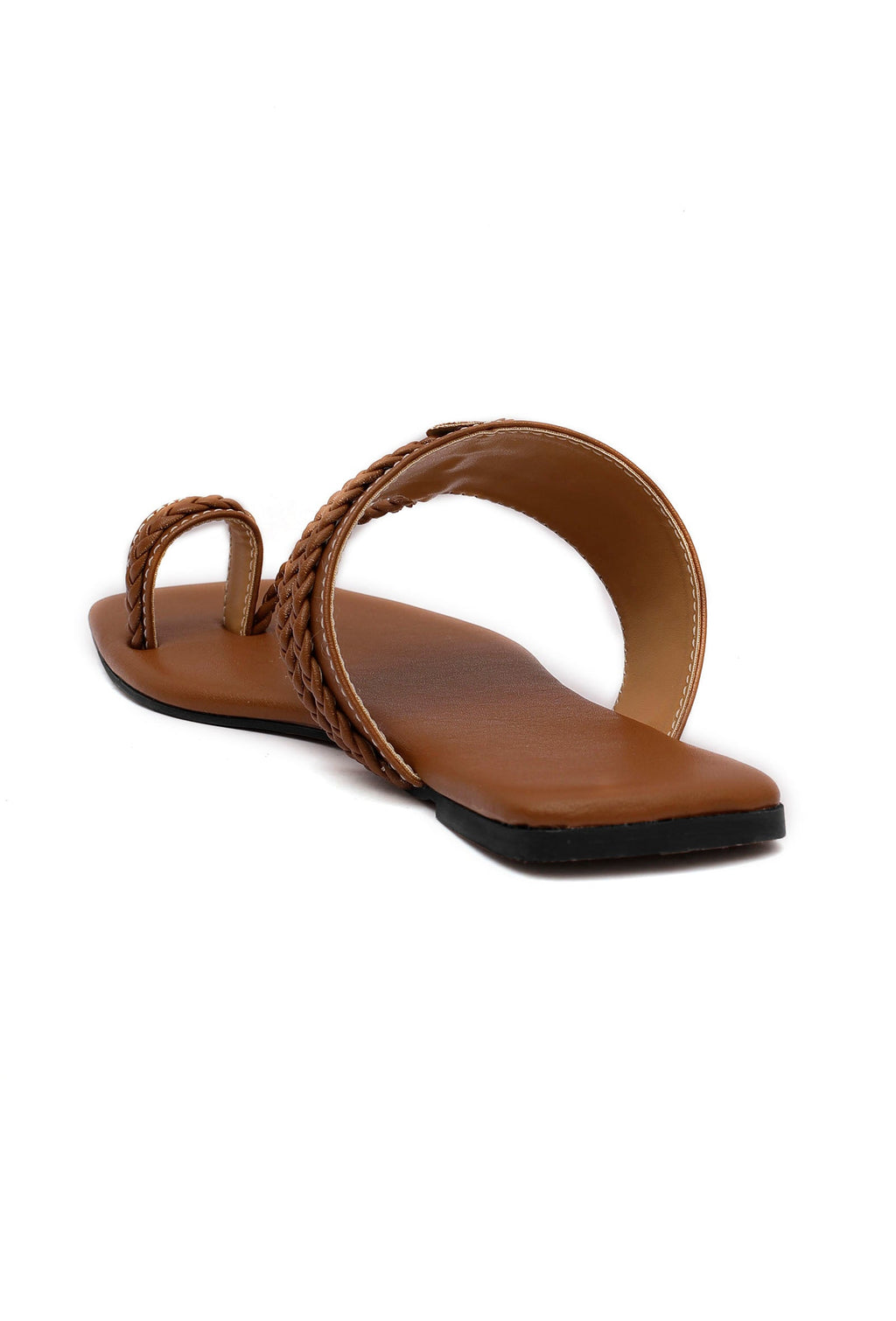 Brown Cruelty Free Leather Kolhapuri